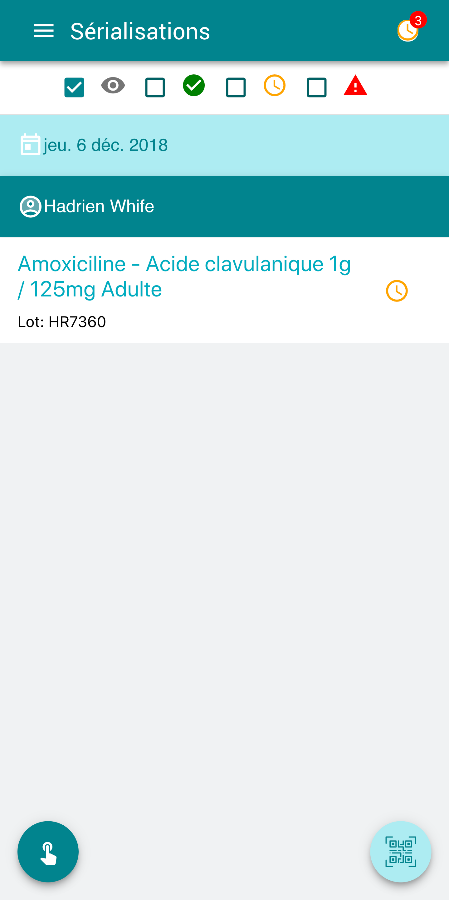 Medicine serialisation for mobile & PDA
